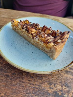 hazelnut tarte at Kaf in Copenhagen