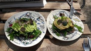 Smørrebrød på Kaf at Kaf in Copenhagen