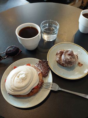 Danish pastries at Kaf in Copenhagen