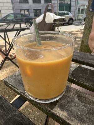 Iced latte  at Kaf in Copenhagen