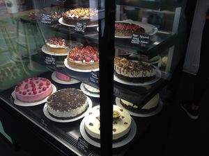All the cakes!! at Kaf in Copenhagen