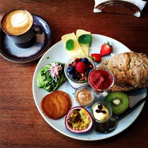 Delicious brunch :D at Kaf in Copenhagen