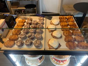 Pastry Choices at Kaf in Copenhagen