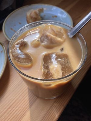 Eiskaffee  at Kaf in Copenhagen