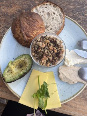 Great plate   at Kaf in Copenhagen