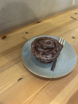 Cinnamon cruffin  at Kaf in Copenhagen