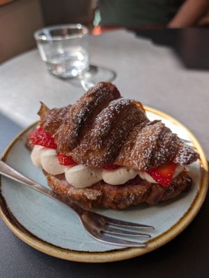 Croissant at Kaf in Copenhagen