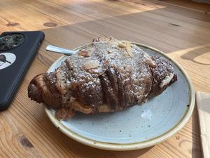 Almond croissant   at Kaf in Copenhagen