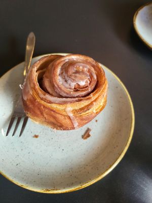 Cinnamon Roll at Kaf in Copenhagen
