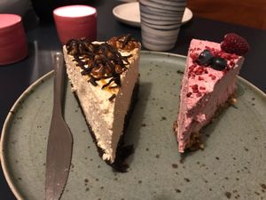 Take away desserts at Kaf in Copenhagen