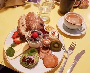 Vegan brunch and coffee at Kaf in Copenhagen