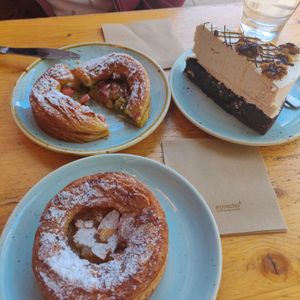 So yummy!  at Kaf in Copenhagen