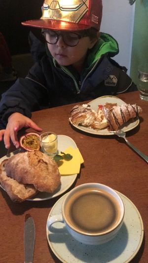 Bread, cheese and butter at Kaf in Copenhagen