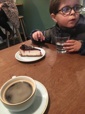 The cheesecake, the favorite 👌 at Kaf in Copenhagen