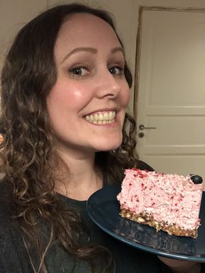 Love cake! at Kaf in Copenhagen