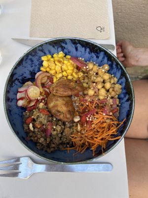 Gluten free madeleines I’m the bowl  at Au Bonheur d'Emilie in Arles
