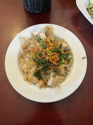 Slovak gnocchi with sauerkraut  at Blatouch in Prague