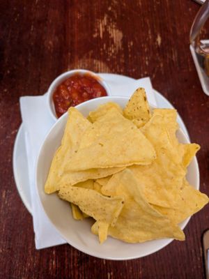 Nachos - 4/5. Tasty but pretty few nachos and no vegan cheese. at Blatouch in Prague