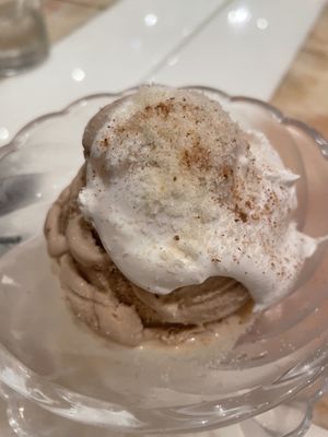 Chai coconut ice-cream  at Milan Nataraj in Tokyo