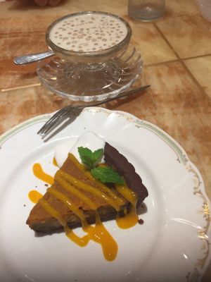 Desserts at Milan Nataraj in Tokyo