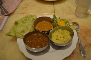 The vegan naan was so good!  at Milan Nataraj in Tokyo