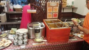 Mostly vegan lunch buffet! SUPER DELICIOUS OMG at Milan Nataraj in Tokyo