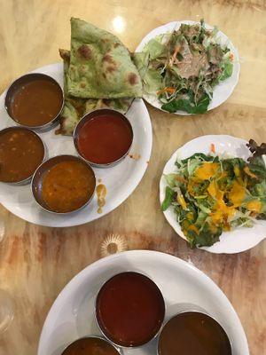 Buffet at Milan Nataraj in Tokyo