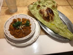 Aloo gobi at Milan Nataraj in Tokyo