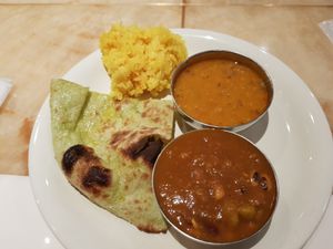 From  the buffet at Milan Nataraj in Tokyo