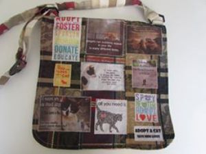 Just one of the many stunning bags... at Purple Myrtle Vegans in Johannesburg