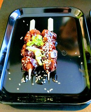 Saitan Saté at MakiMaki Sushi Green in Osnabruck