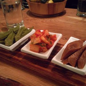 Kimchi at Arami in Chicago