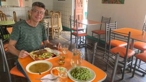  at Nature's Center Vegetarian Restaurant in Cajamarca