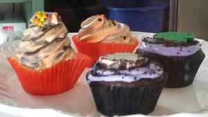 Cupcakes at Sugar Plum in Seattle