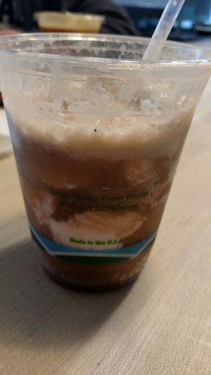 root beer float at Sugar Plum in Seattle