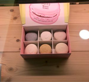 Vegan macaroons!! at Vegan Heaven in Taipei