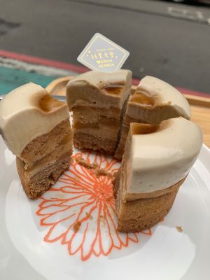 Apple tart  at Vegan Heaven in Taipei