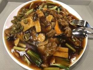 Hor Fun  at Perfect Vegetarian in Central Singapore