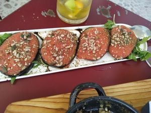 Beringela at Maria Portuguesa Tapas in Coimbra