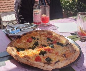 Vegan Cheese at Fransesca & Fratelli Pizza - Hannover City in Hannover