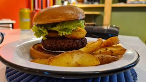 Buffy at Las Chicas Vegan in Belo Horizonte