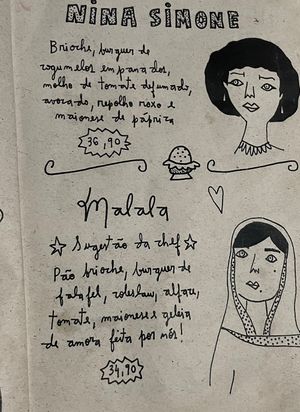   at Las Chicas Vegan in Belo Horizonte