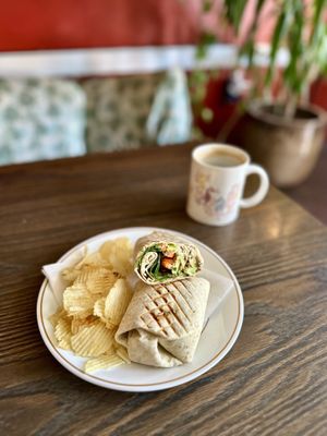 Vegan Avocado Wrap   at Cafe Mustache in Chicago