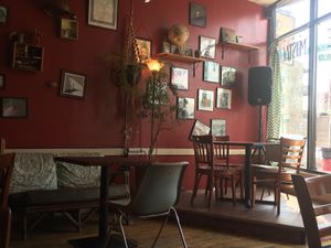 cute place! at Cafe Mustache in Chicago