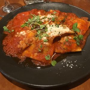Vegan ravioli   at Tutto Bene in Christchurch