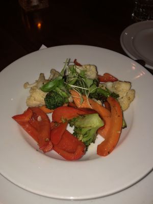 Seasonal vegetables at Tutto Bene in Christchurch