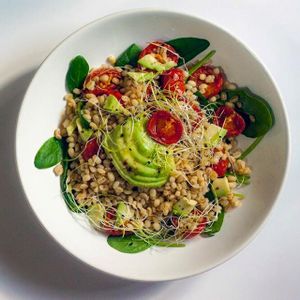 Salad at Mihiderka in Gliwice