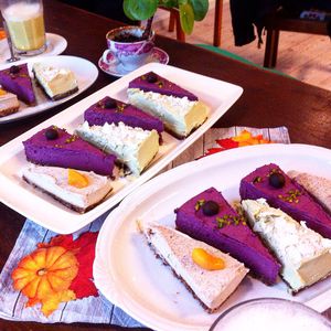 Rohkostkuchenstammtisch at Cafe Linchen in Karlsruhe