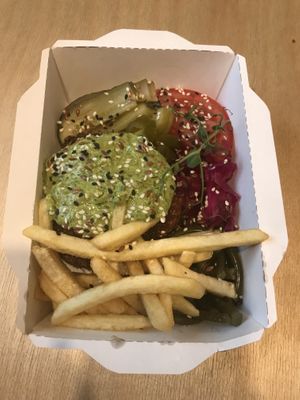 Falafel at Vegan Day in Kazan