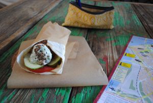 Fallafel at Vegan Day in Kazan